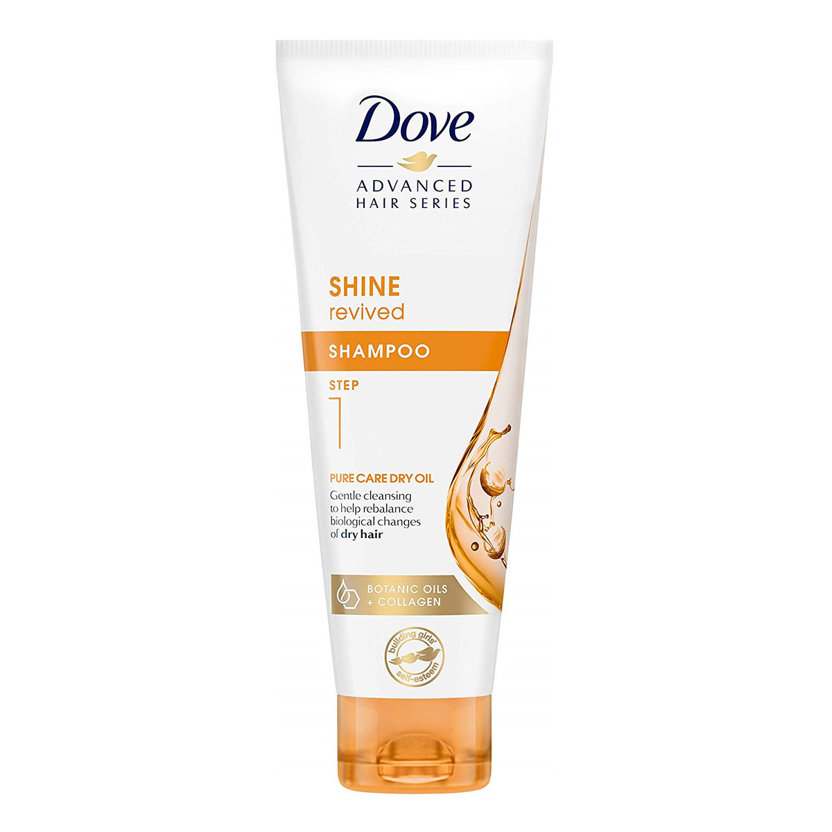 szampon do włosów dove pure care dry oil opinie