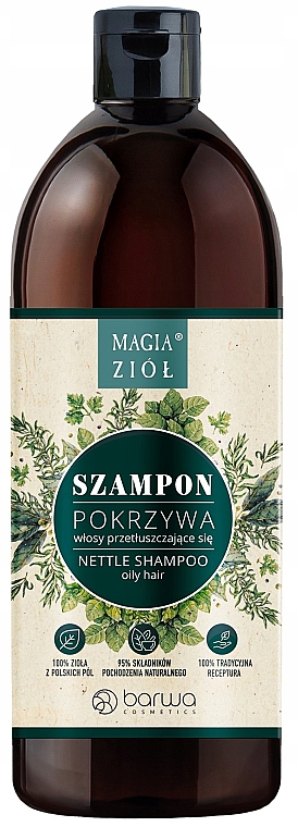 szampon do włosów nettle