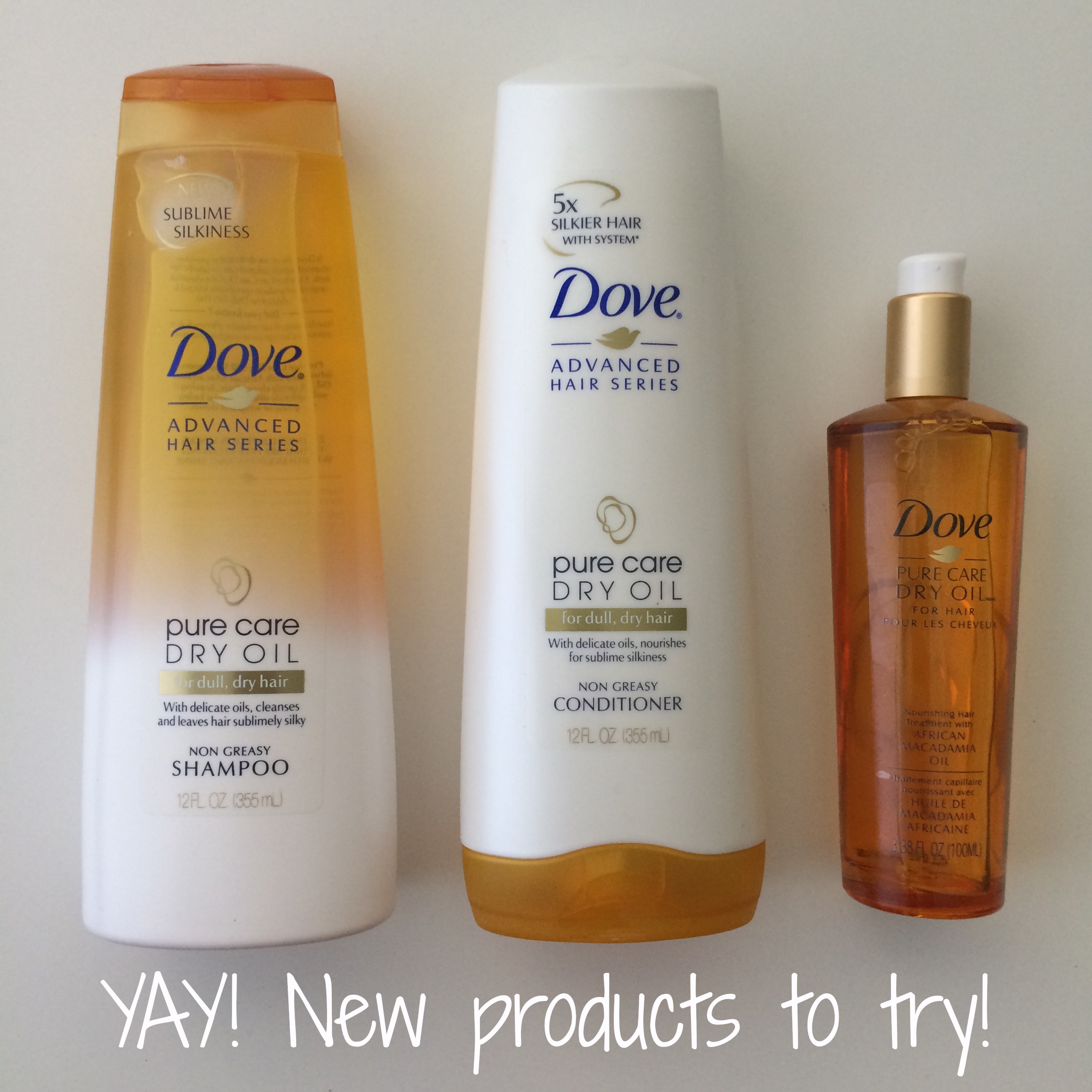 szampon dove pure care dry oil