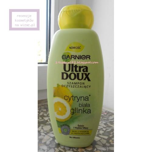 szampon garnier ultra doux cytryna i biała glinka