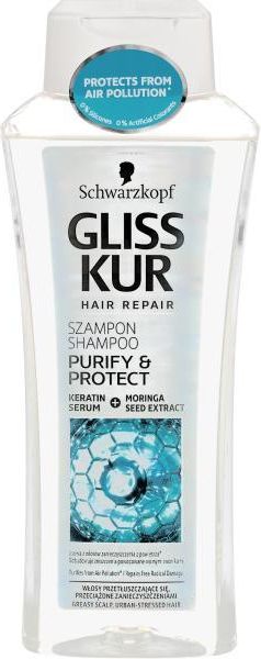 szampon gliss kur purify protect opinie