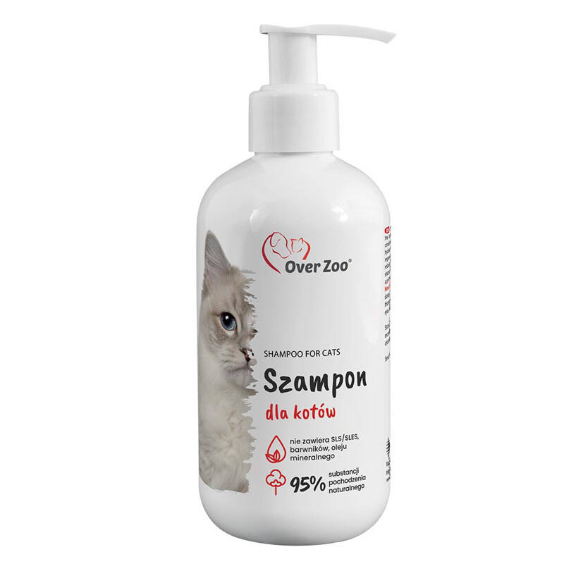 szampon i balsam dla kota