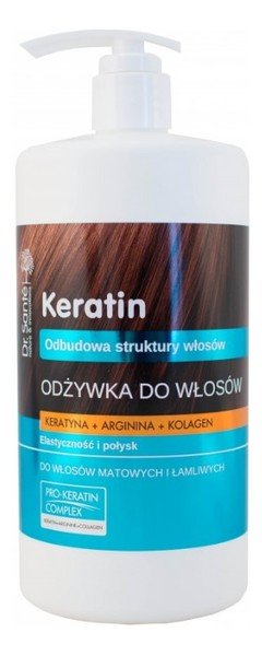 szampon i maskę dr sante z kolagenem keratyna i arginina