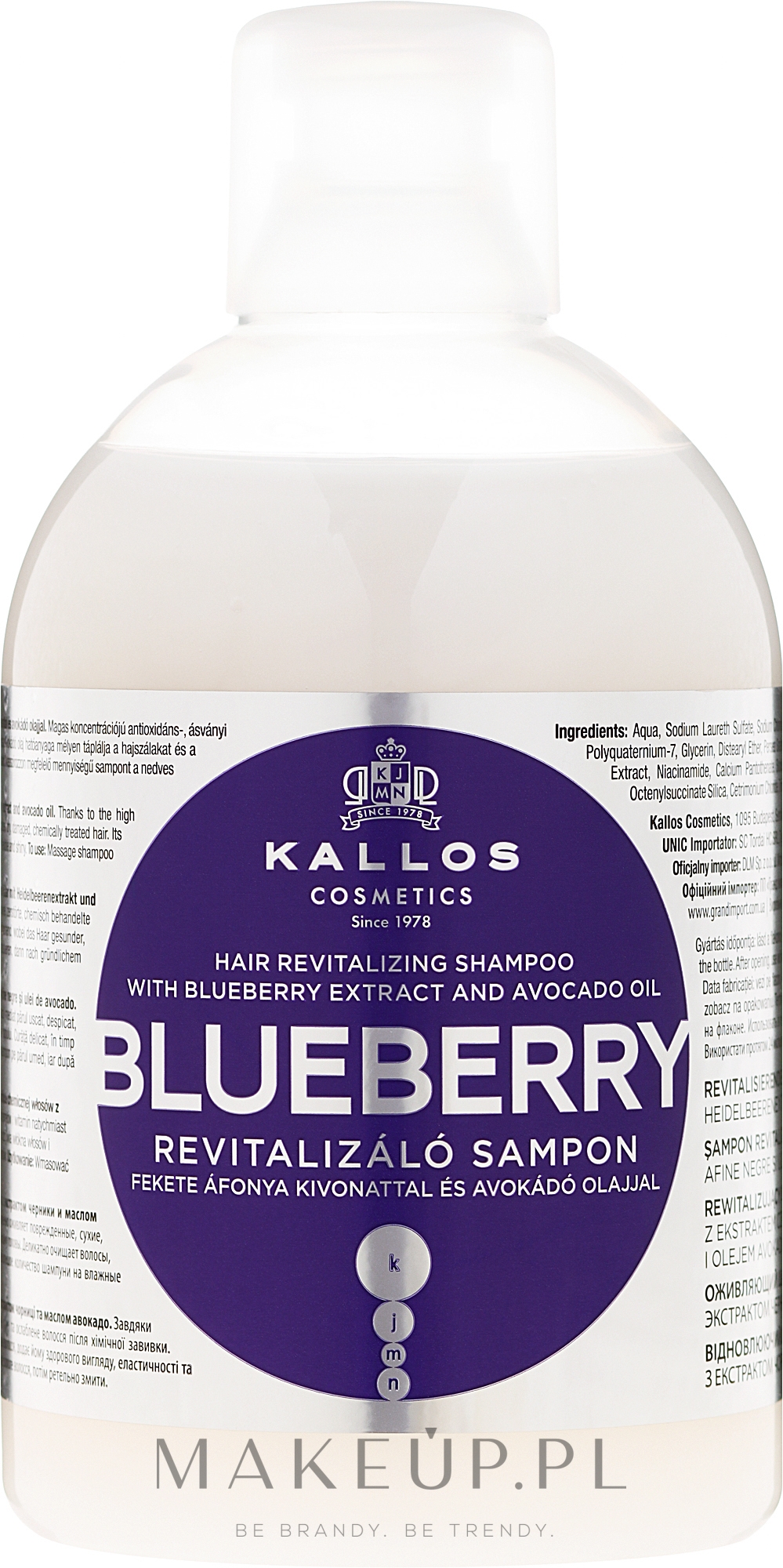 szampon kallos blueberry opinie