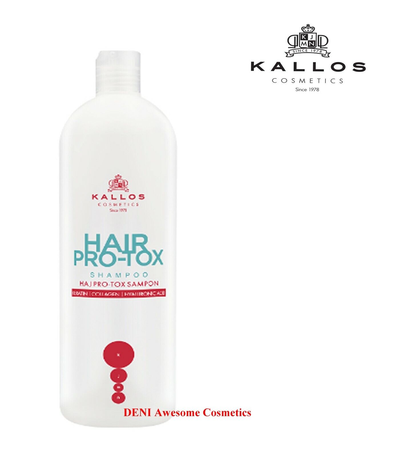 szampon kallos hair pro tox 1000 ml