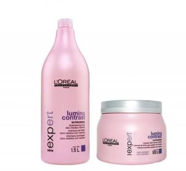 szampon loreal lumino contrast maska