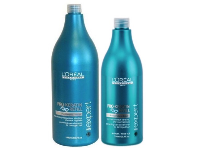 szampon loreal professionnel pro keratin refill loreal