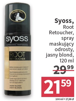 szampon na odrosty rossmann syoss