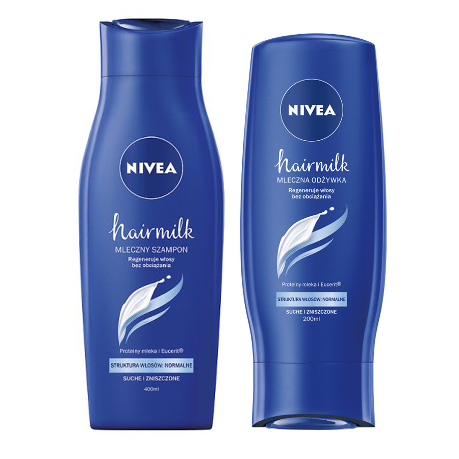 szampon nivea hairmilk grube wlosy