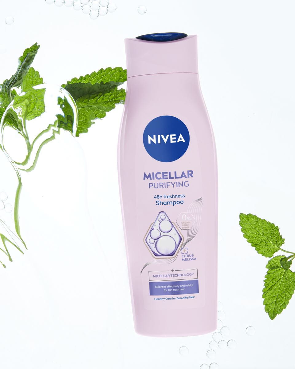 szampon nivea szampon miceralny melisa cytrynowa