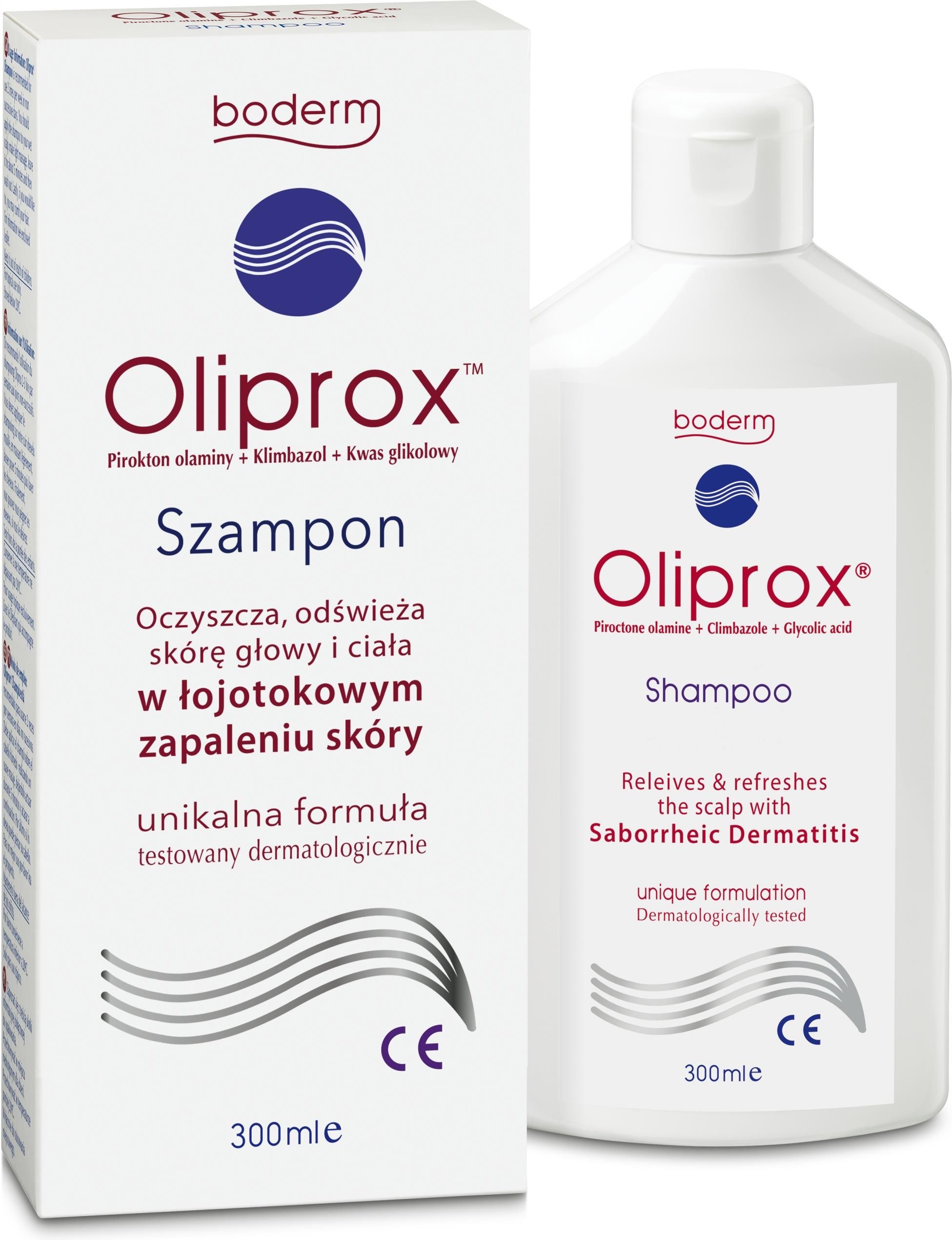 szampon oliprox na łupież pstry