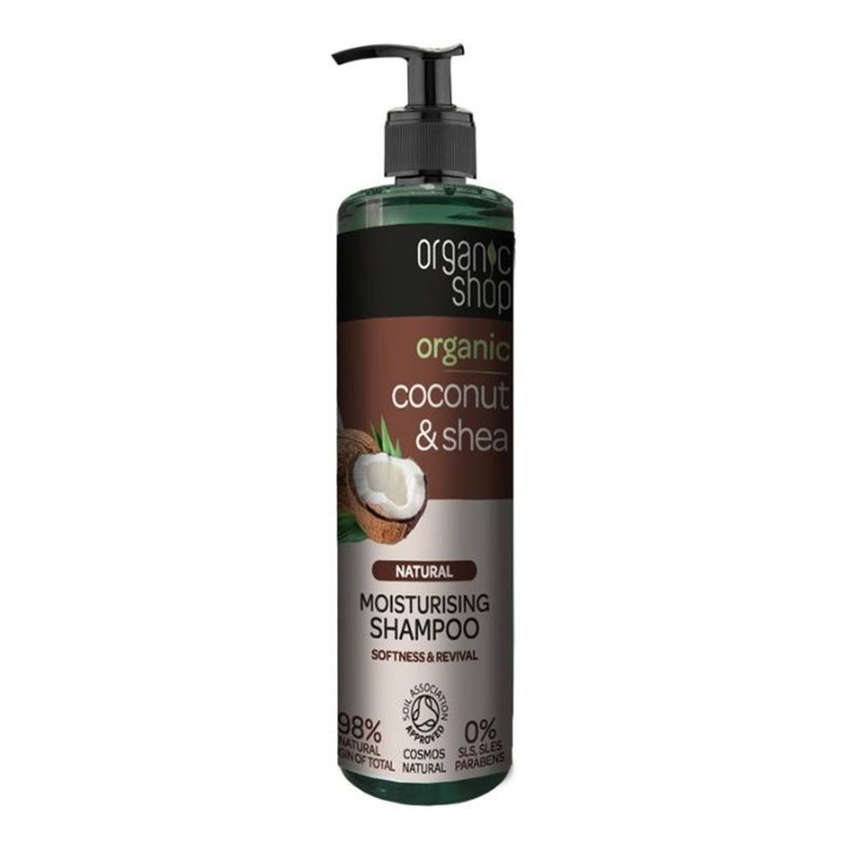 szampon organic shop coconut skład