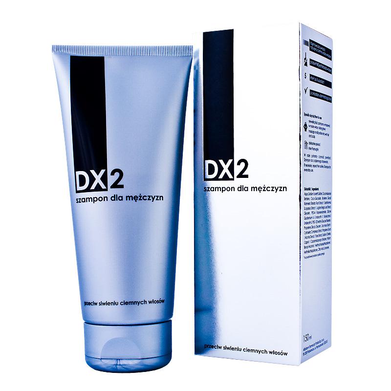 szampon przeciw siwym włosom dx2