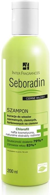 szampon seboradin ciemne włosy 200 ml