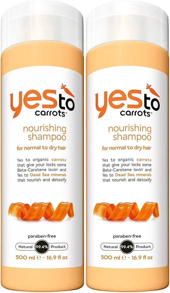 szampon yes to carrots nourishing shampoo