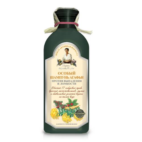 szampon ziołowy specjalny przeciw wypadaniu 350mlreceptury babci agafi