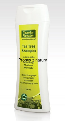 tea tree szampon do włosów 200ml melaleuca