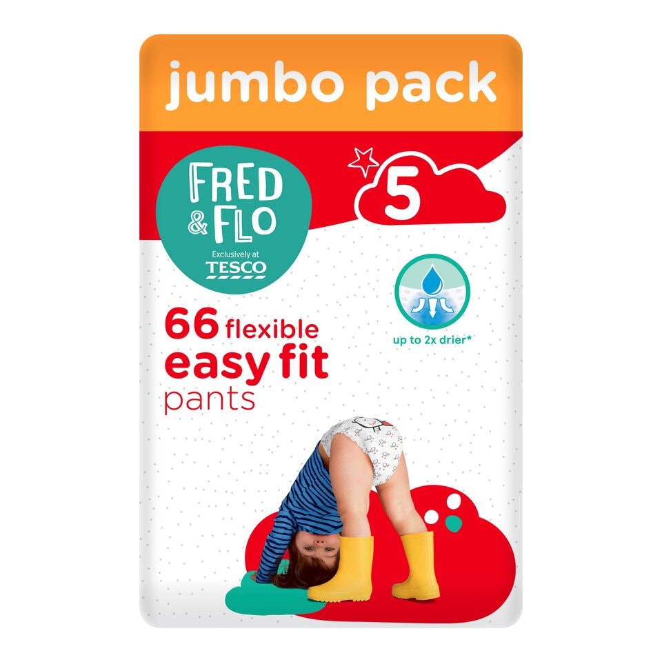 tesco pampers pants 5