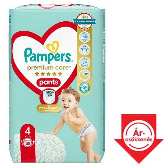 tesco pampers premium care 4