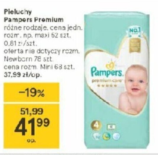 tesco promocje na pieluchy