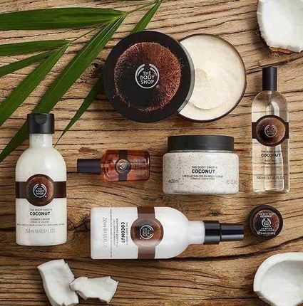 the body shop olejek kokosowy do włosów ceneo