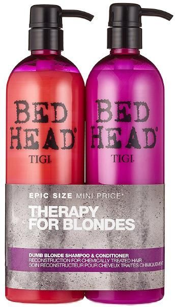 tigi bed head dumb blonde szampon odżywka