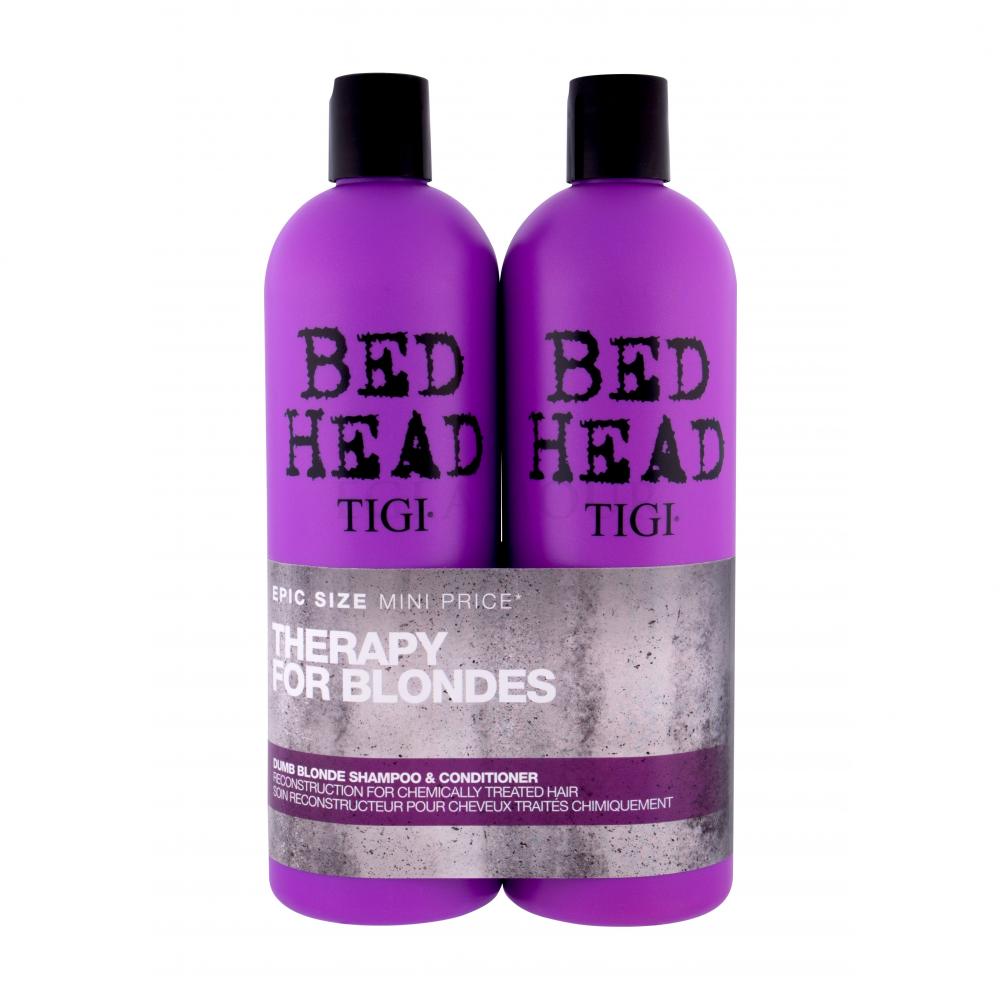 tigi bed head dumb blonde szampon odżywka