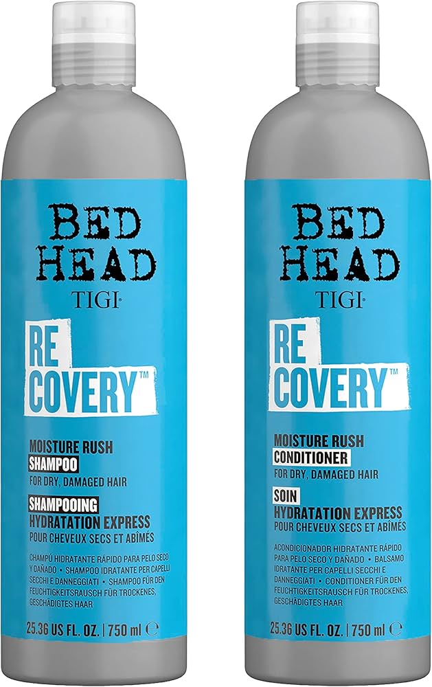 tigi bed head recovery szampon i odżywka nawilżająca 750ml 750ml