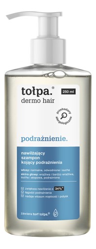 tołpa dermo hair nawilżający szampon kojący podrażnienia opinie