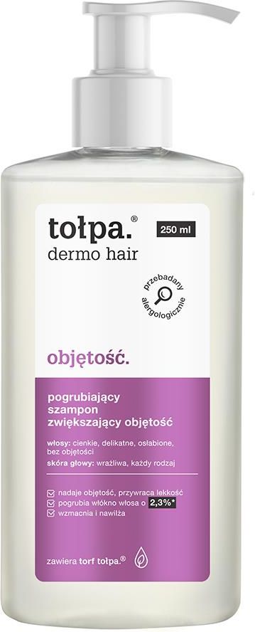 tołpa dermo hair objętość pogrubiający szampon zwiększający objętość