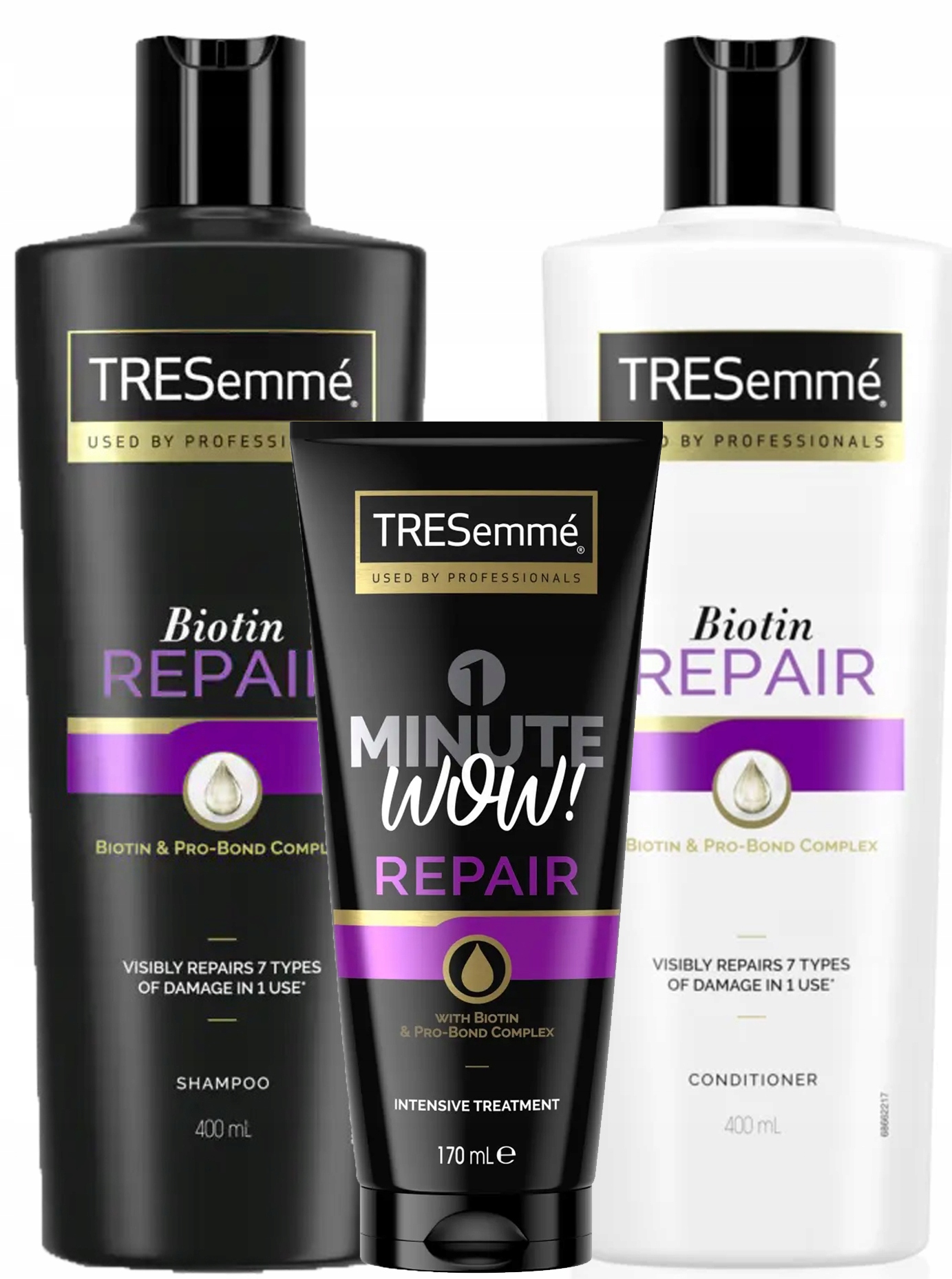 tresemme biotin repair szampon z pompka