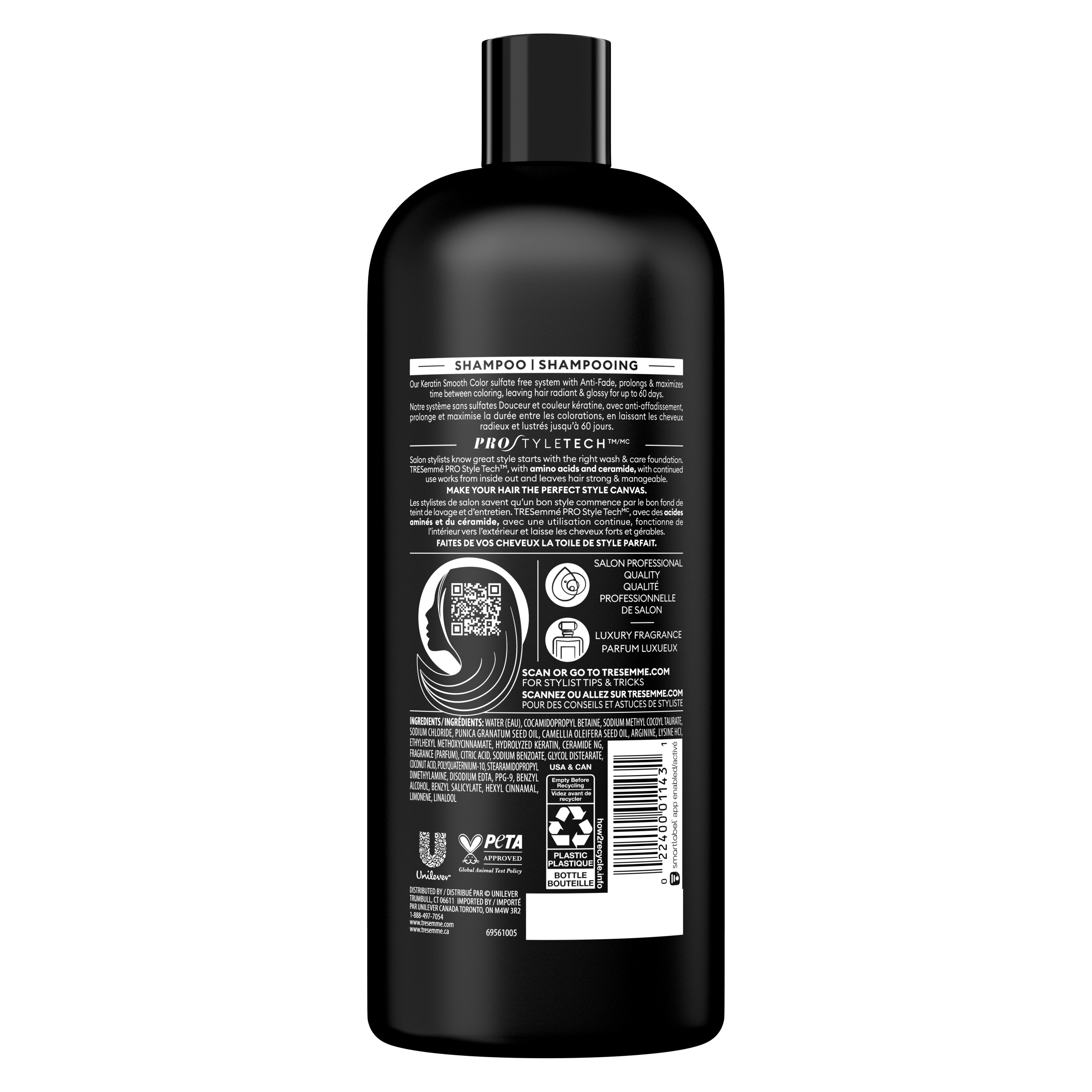 tresemme szampon keratin color