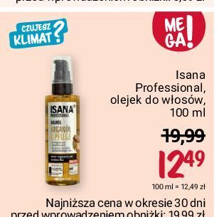 tylko w rossmann isana hair professional olejek do włosów