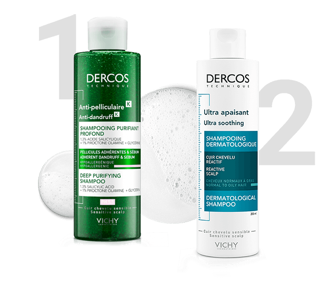 vichy dercos anti-dandruff szampon do włosów z łupieżem tłustym