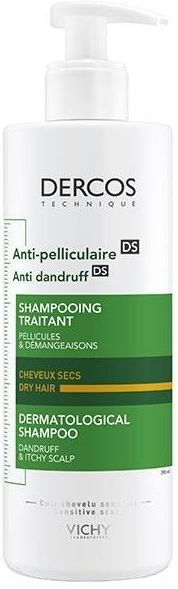 vichy dercos anti-dandruff szampon przeciwłupieżowy do włosów suchych