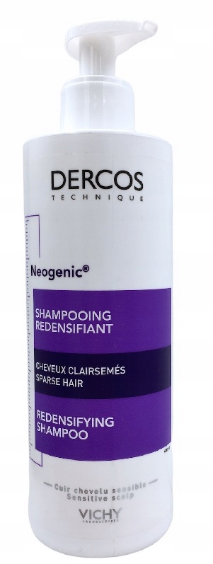 vichy dercos neogenic szampon przywracający gęstość włosów 400 ml