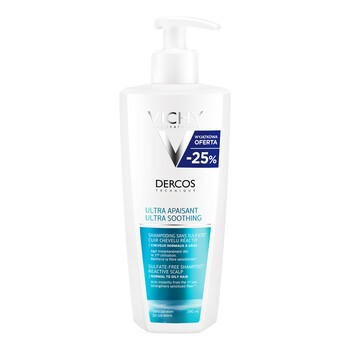 vichy dercos sensitive szampon ultrakojący