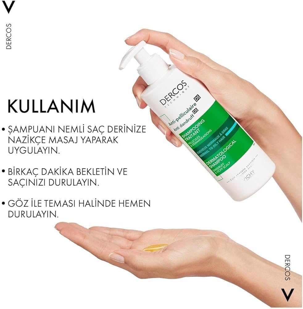 vichy dercos szampon 390 ml