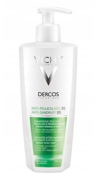 vichy dercos szampon przeciwłupieżowy 390 ml ziko