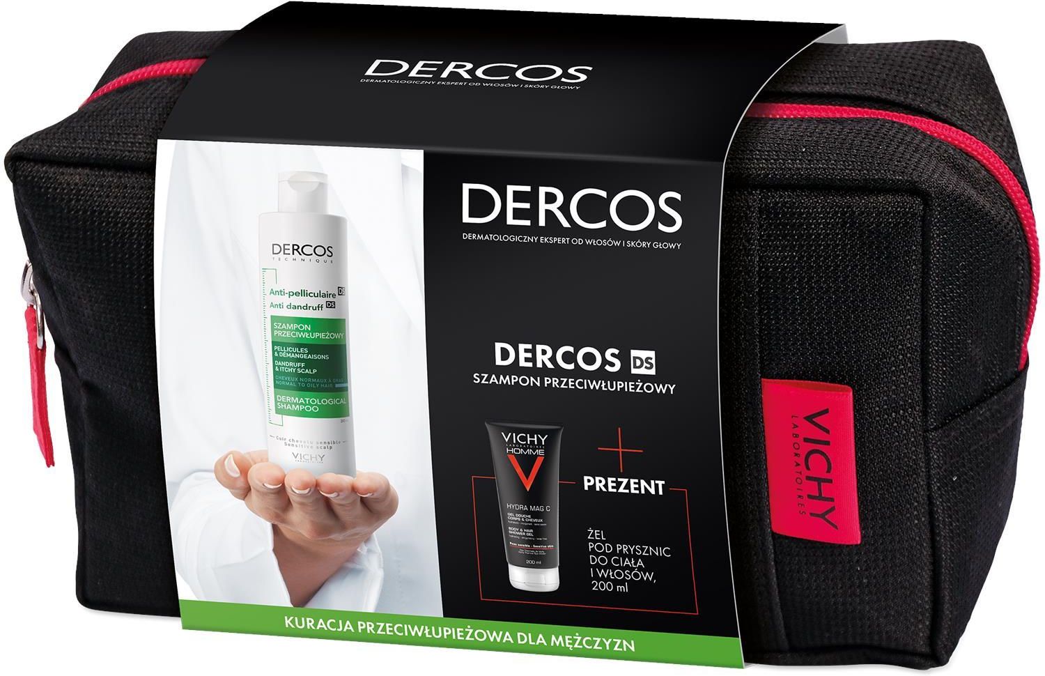 vichy dercos szampon w kremie 390ml