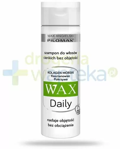 wax pilomax daily szampon do włosów cienkich bez objętości 200ml