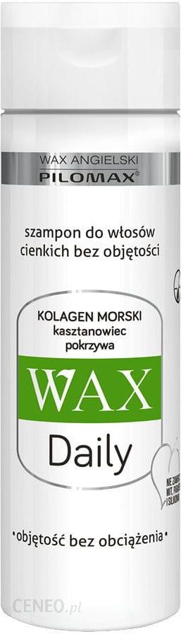 wax pilomax daily szampon do włosów cienkich bez objętości opinie