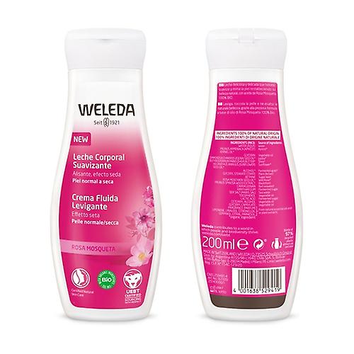 weleda pampering body lotion wild rose