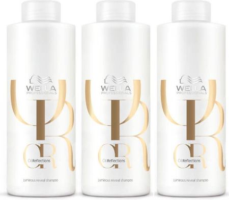 wella oil reflections shampoo szampon przywracający włosom blask 1000ml opinie