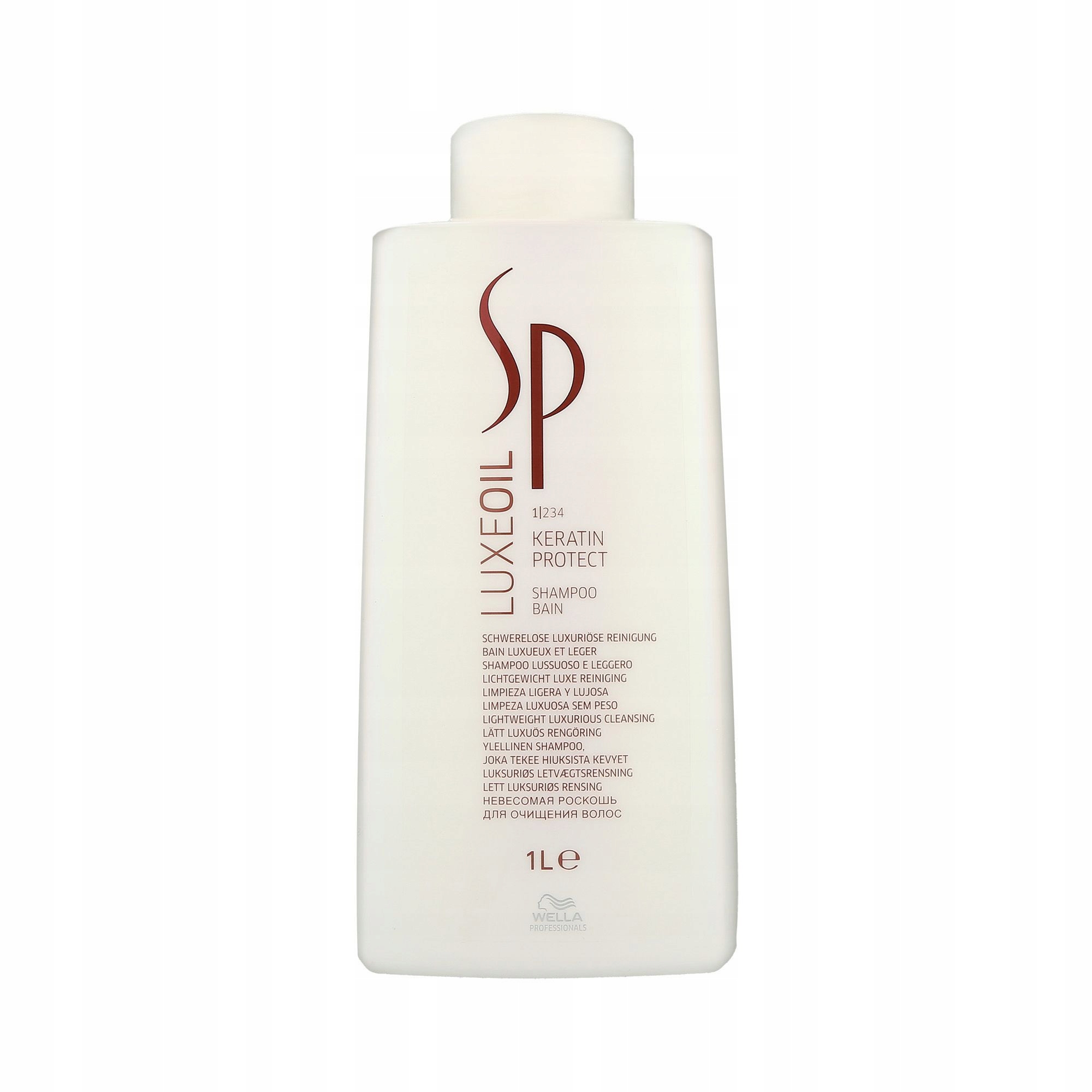 wella sp luxe oil keratin szampon regenerujący do włosów 200ml