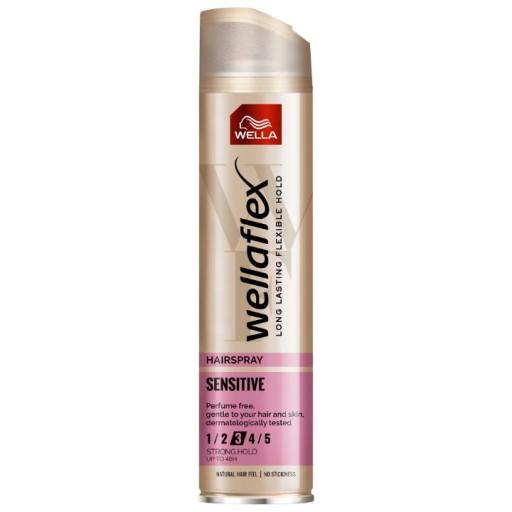 wellaflex lakier do włosów perfume free gentle