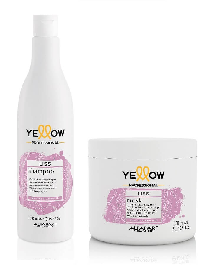 yellow liss szampon do włosów prostowanych 500 ml