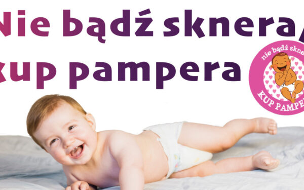 łysy z pampers