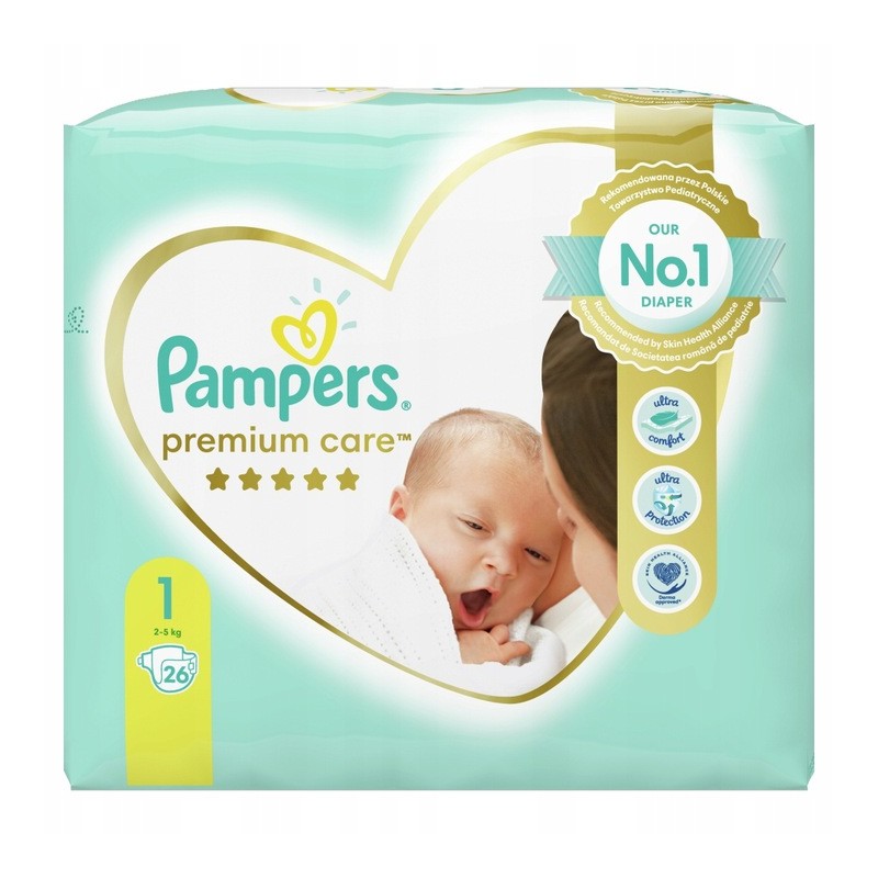 zestaw pampers 1 2