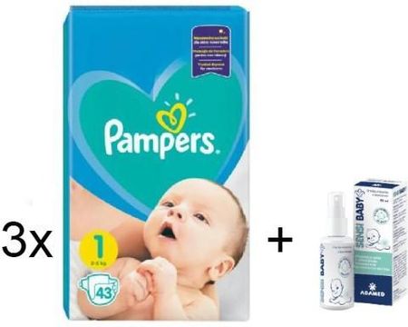 zestaw pampers 1 2